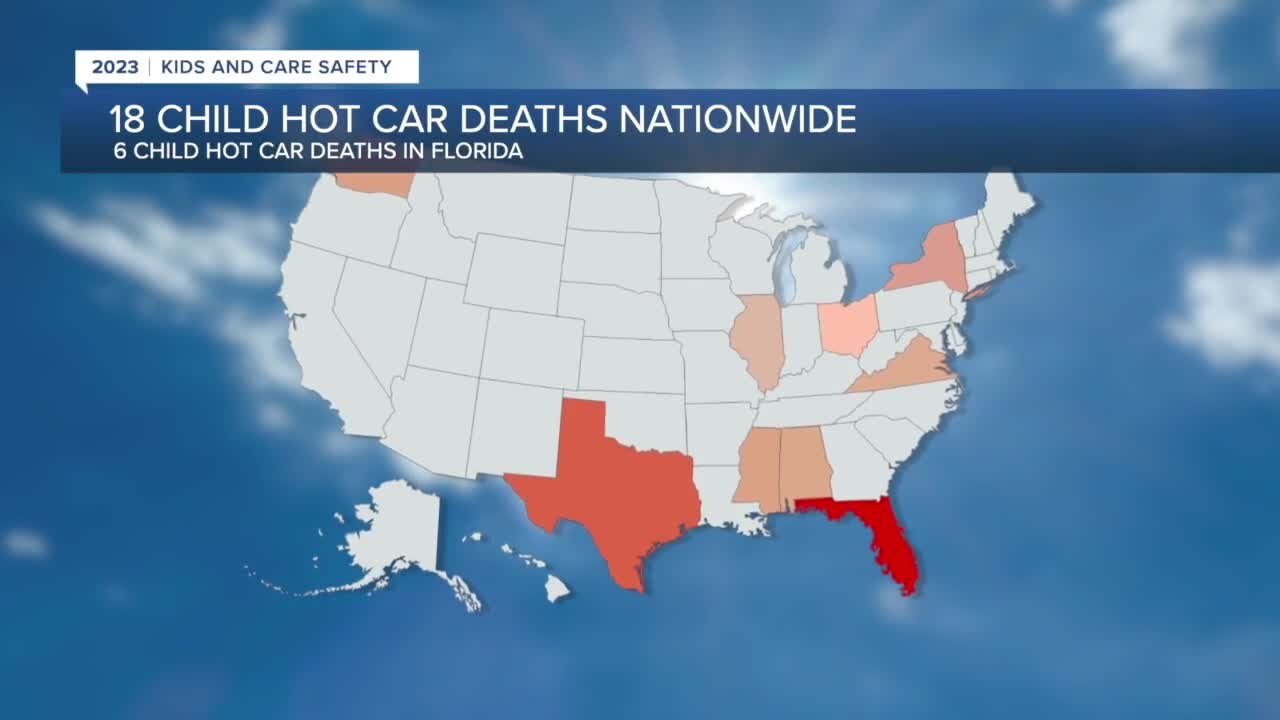 Florida officials suggest shoe to fight hot car deaths