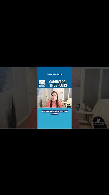 My last reel shares the spoon theory. Carnivore helps provide more spoons for many chronically Ill.