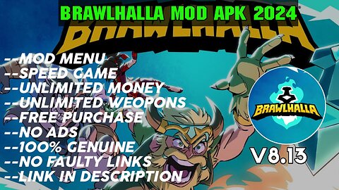 BRAWLHALLA MOD APK DOWNLOAD| LATEST MOD APK 2024