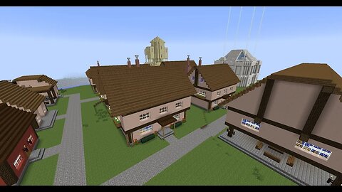 Minecraft let's build - A city for an adventure map (mostly silent)