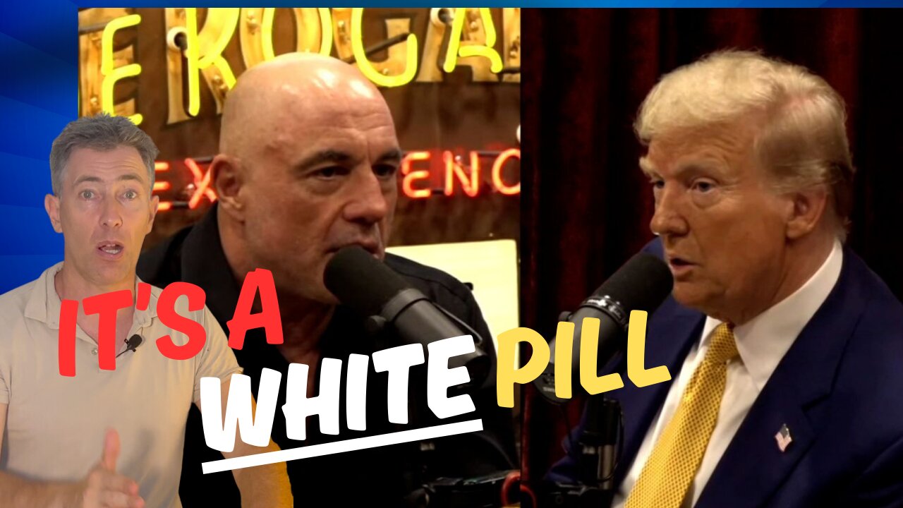 Donald Trump on Joe Rogan was fantastic + Shows DEMISE of Propaganda Corporate Media