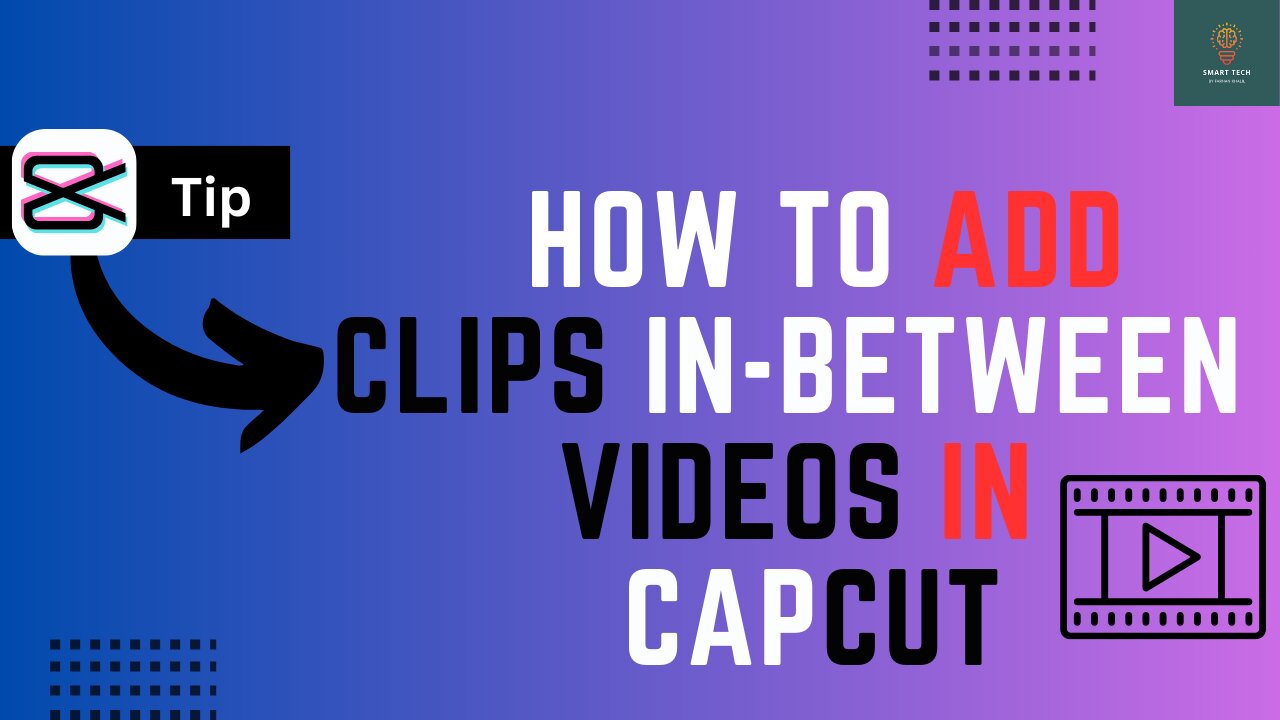 how to Add Clips inbetween videoclips in Capcut - Full Guide