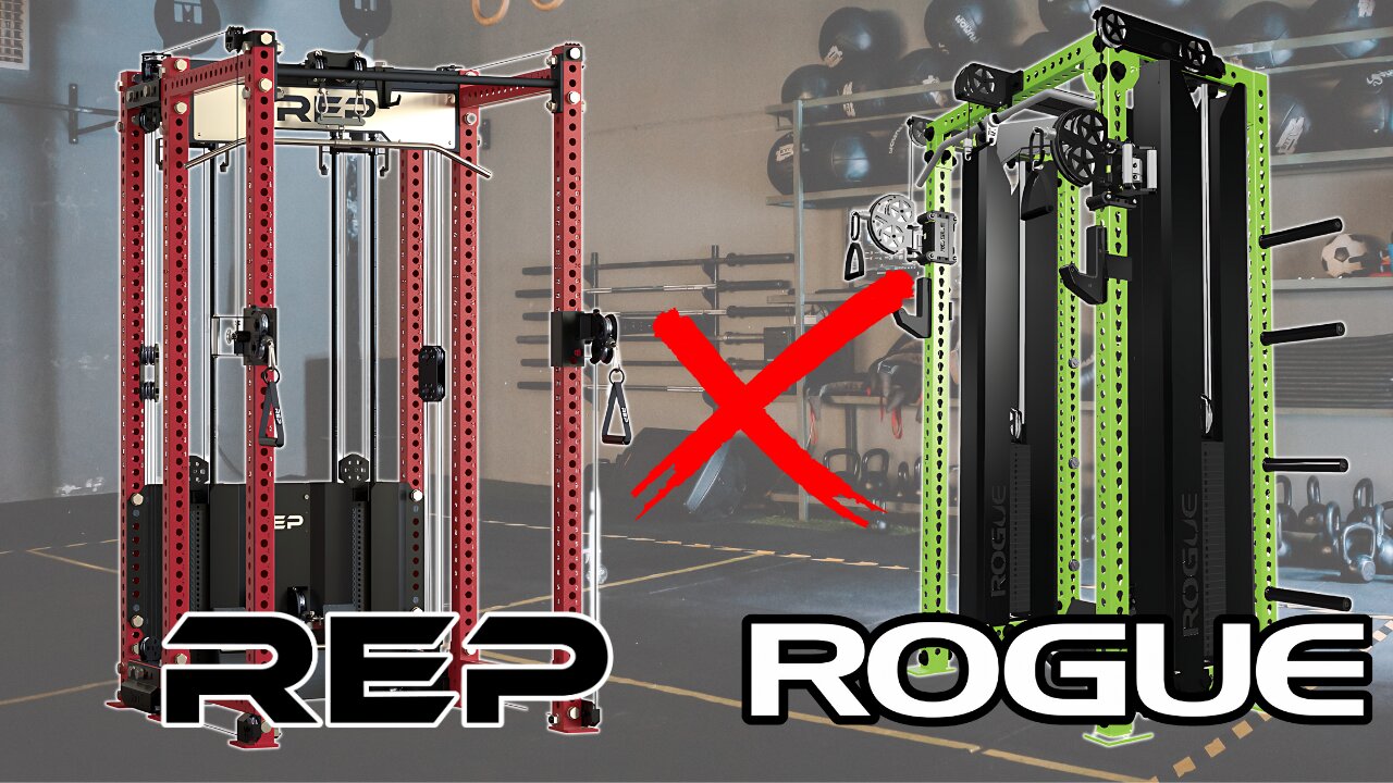 Rep Ares 2.0 vs Rogue FM-HR Power Rack | 🚩 Home Gym Week in Review