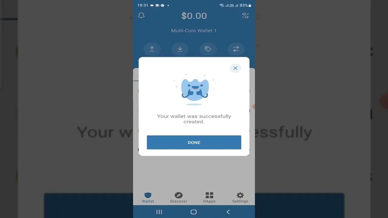 How to create an account on trust wallet -earning online