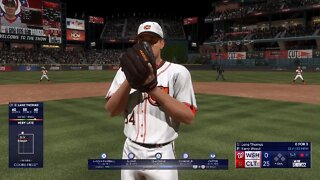 MLB The Show 22 last 1/2 inning of No-Hitter