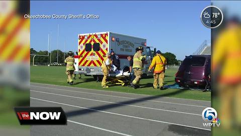 Mock "drunk driving' crash simulation held for students in Okeechobee county