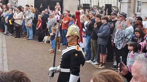 make way for the kings life #horseguardsparade