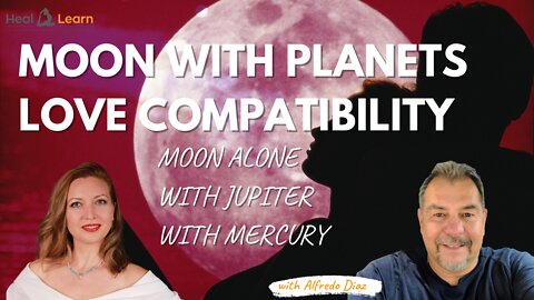 Love Compatibility Analyses of the Moon with Other Planets. Part 1: Venus, Mercury and Moon Alone