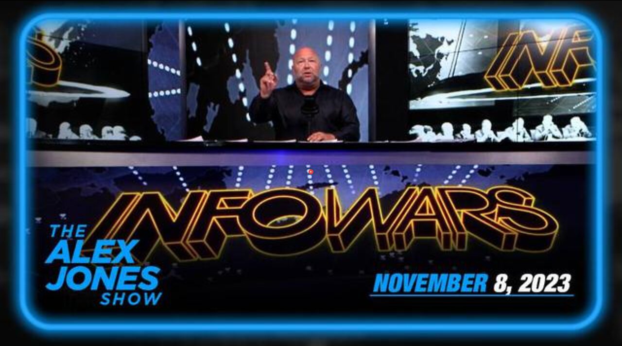 RED ALERT: GLOBALISTS SPIKING COVID JABS WITH WEAPONIZED EBOLA! ALEX JONES FULL SHOW (8 NOV 2023)