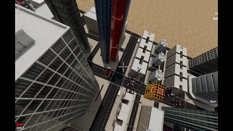 Flight Simulator Velocidrone city sfpv around the block