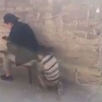 Man pranked by a little boy