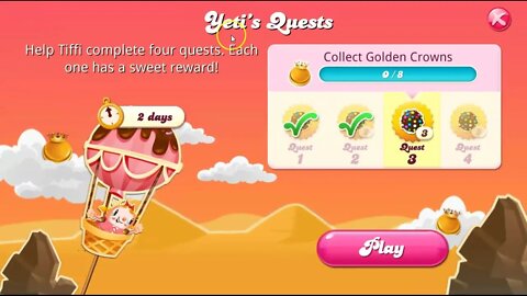 Suzy half asleep trying to complete Yeti's Quest 3 and Candy Royale...with prize reveals.