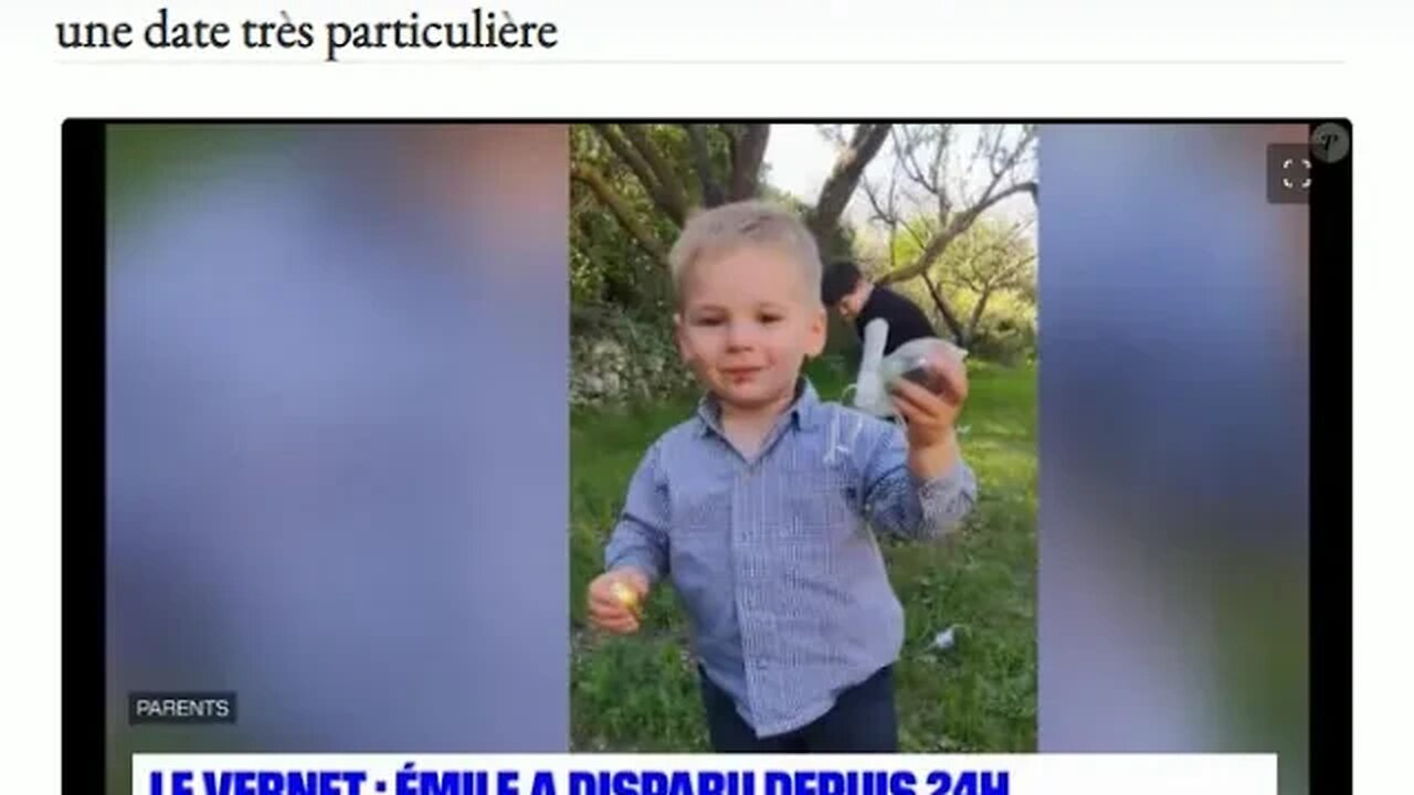 Disparition d'Émile, 2 ans : cette fête qui se prépare au Vernet à une date très particulière