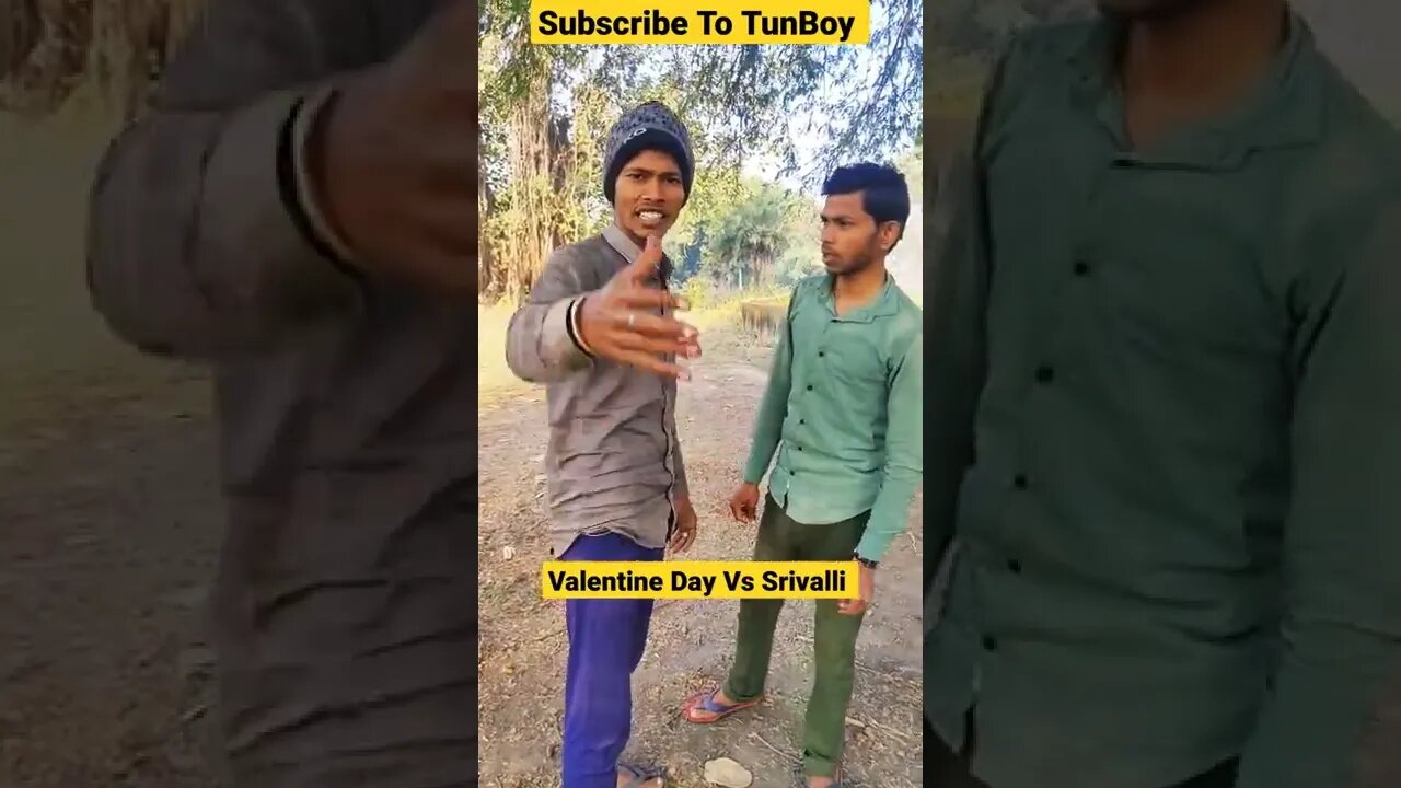 #valentinesday #shorts #ytshorts #viral #youtubeshorts #srivalli #tunboyValentine's Days Vs Srivalli