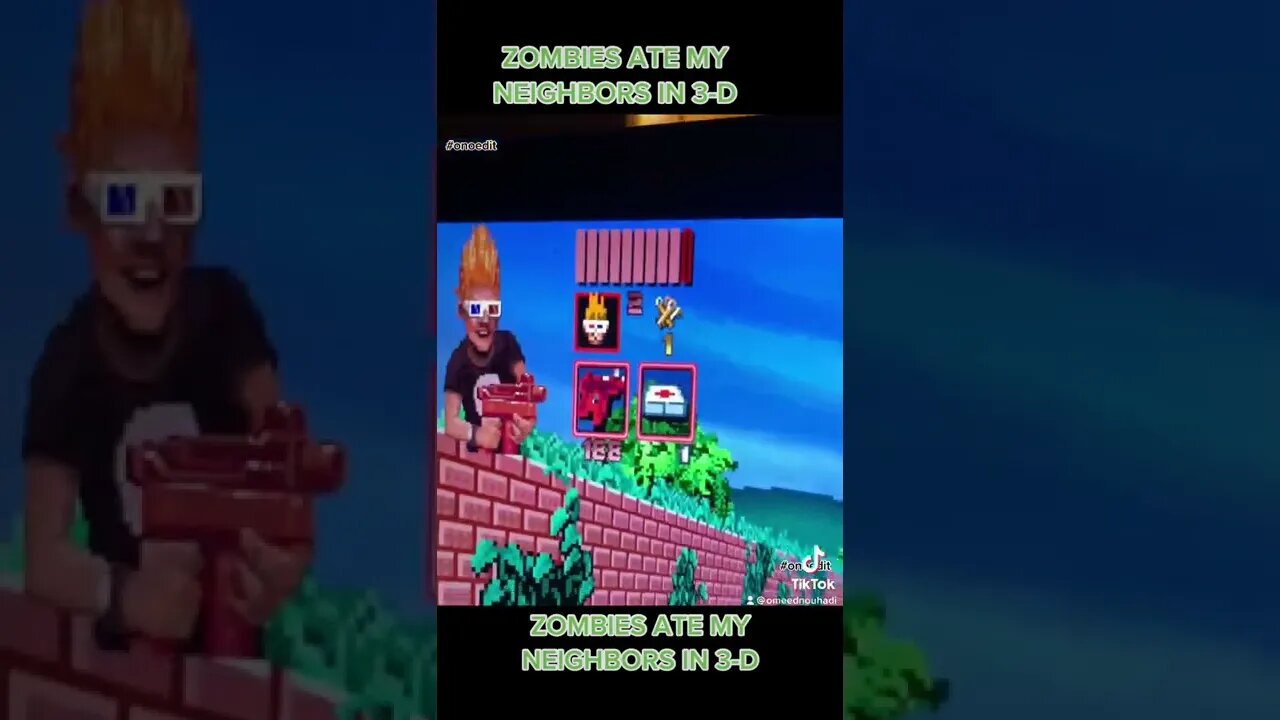Zombies Ate My Neighbors in 3D Doom II #zombies #horror #snes #sega #genesis #pc #boo