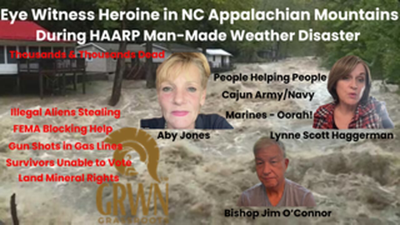 Eye Witness Heroine Living in NC Appalachian Mountains During HAARP Man-Made Weather Disaster