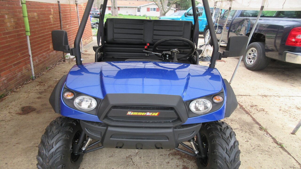 New Toy and New Trail in The Woods. Hammerhead R-150