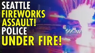 Seattle street takeover near Space Needle leads to fireworks attack on police