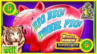 WHEEL PIG BIG WIN VS ROAR WIN! Mighty Cash Tiger Roar VS Superlock Jackpot Piggy Bankin HIGHLIGHT!