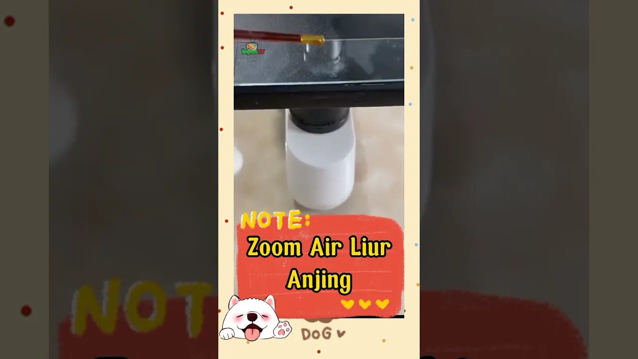 Zoom Air Liur Anjing #shorts #fyp #najis