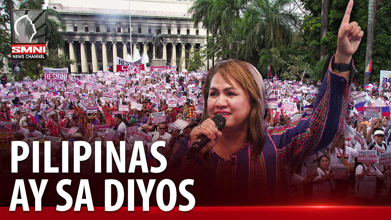 Ang Pilipinas ay pagmamay-ari ng Diyos —Astra Pimentel