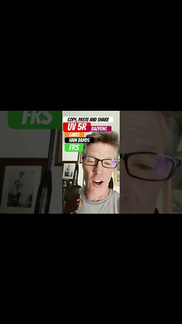 BAOFENG UV 5R Official Frequency List, FREE!#baofeng #radio #ham #preparation