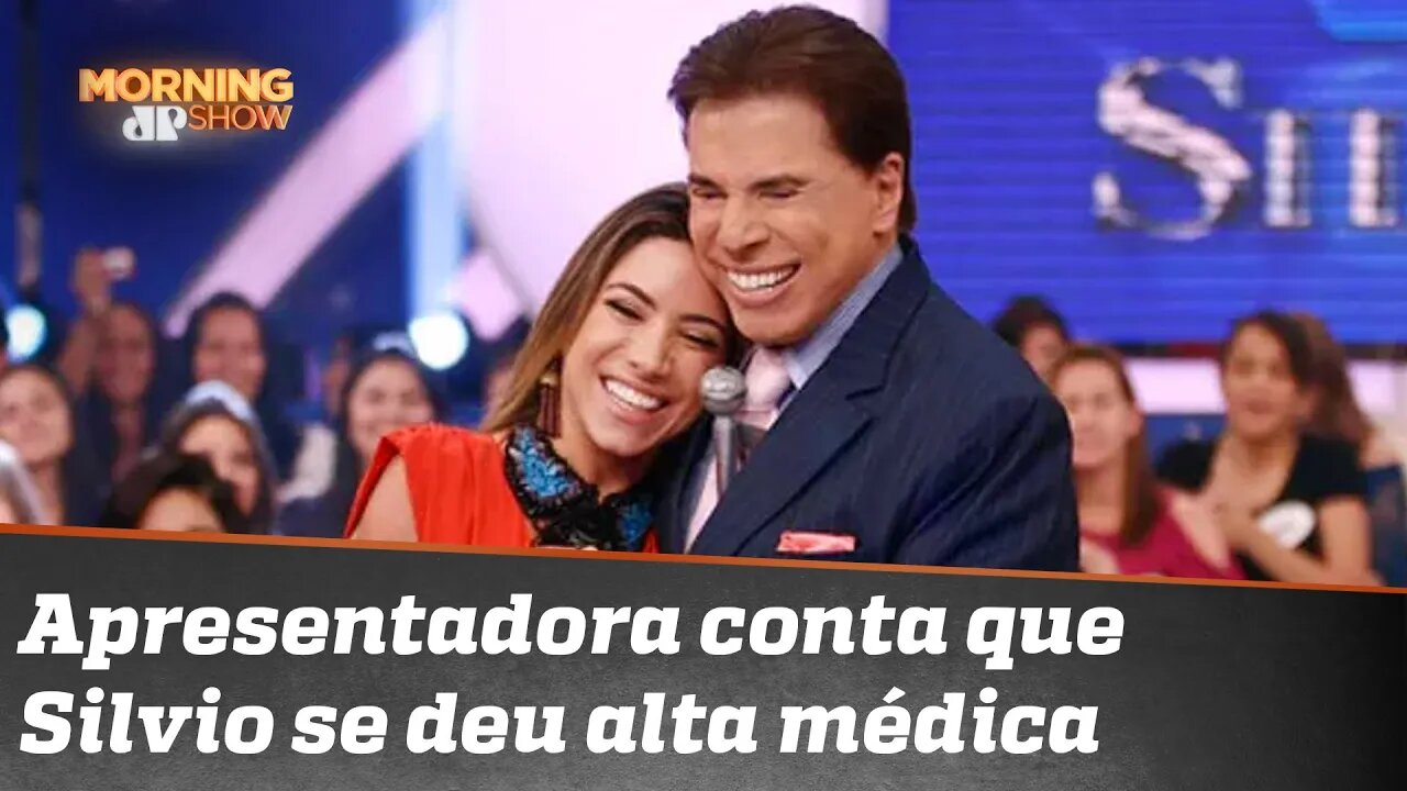 Patrícia Abravanel diz que Silvio Santos venceu a Covid-19