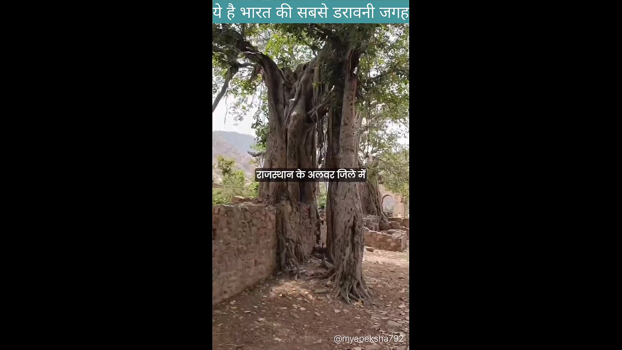 HAUNTED VILLAGE OF INDIA , BHANGARH FORT