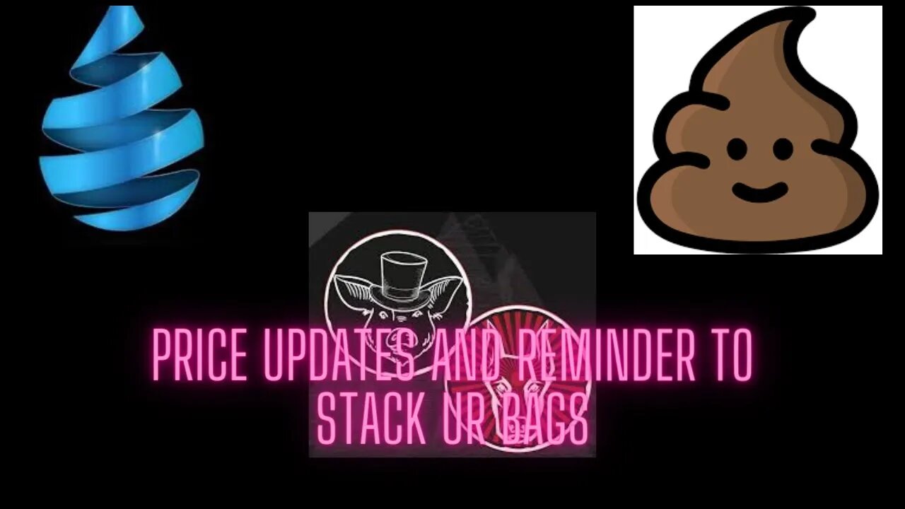 Price updates and reminder to stack ur bags