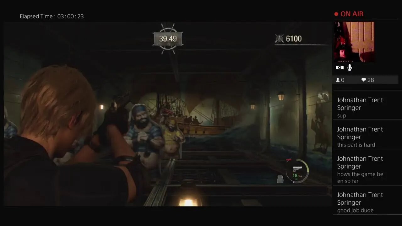 Playing Resident Evil 4 Remake Part 3 Gotta Save Baby Eagle