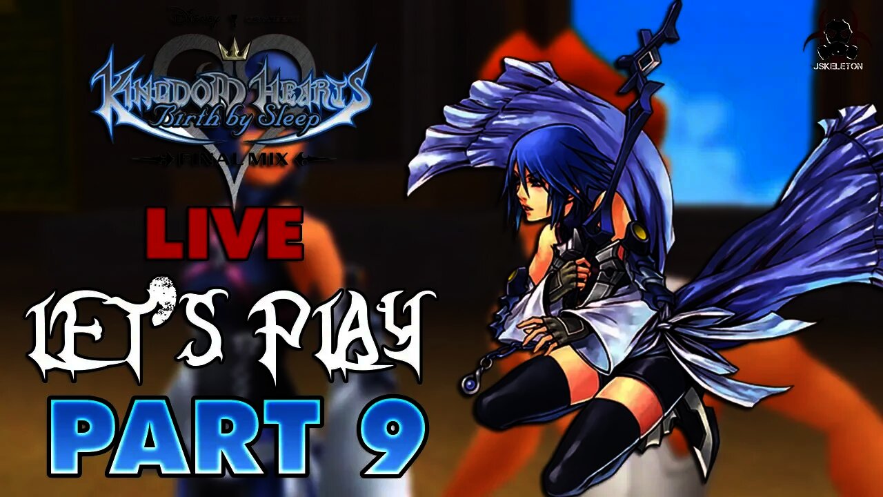 Kingdom Hearts Birth by Sleep Final Mix - LIVE Let's Play/Walkthrough Part 9 - Olympus Coliseum Aqua