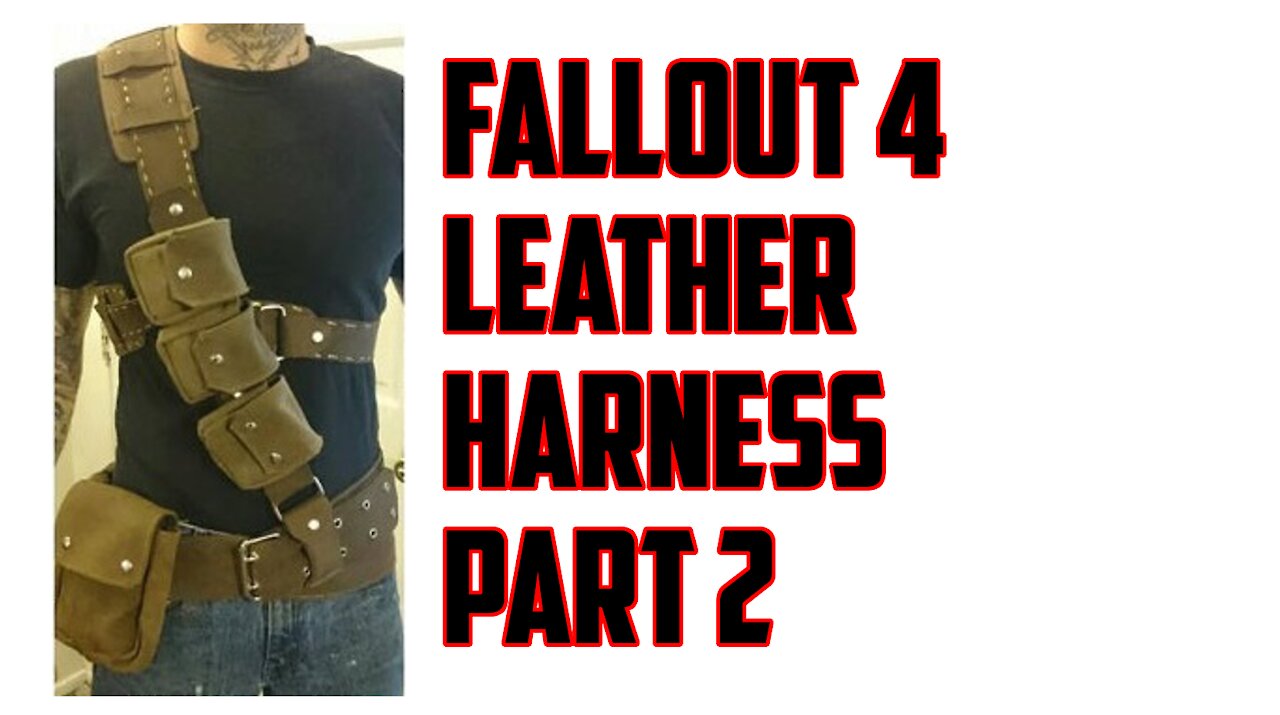 Fallout 4 Leather Chest Piece Harness Kit 02