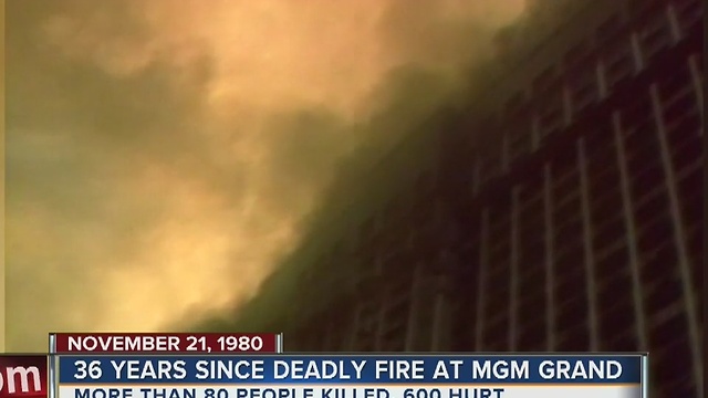 Monday marks 36 years since MGM Grand fire