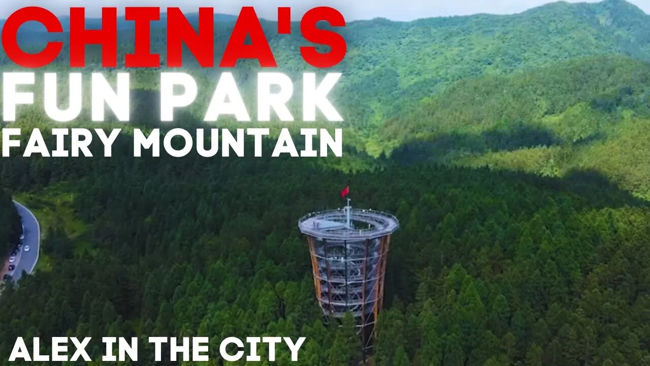 Tree Top Walk Adventure | Fairy Mountain Wulong Chongqing China | Alex In The City Ep22