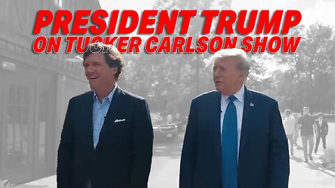 PRESIDENT TRUMP PASSED ON DEBATE NIGHT TO JOIN TUCKER CARLSON FOR ONE-ON-ONE