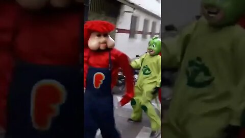 DANÇARINOS SUPER NINJAS DA CARRETA DA ALEGRIA FURACÃO, DANÇANDO FOFÃO, O MÁSKARA, BEN10 E PATATI