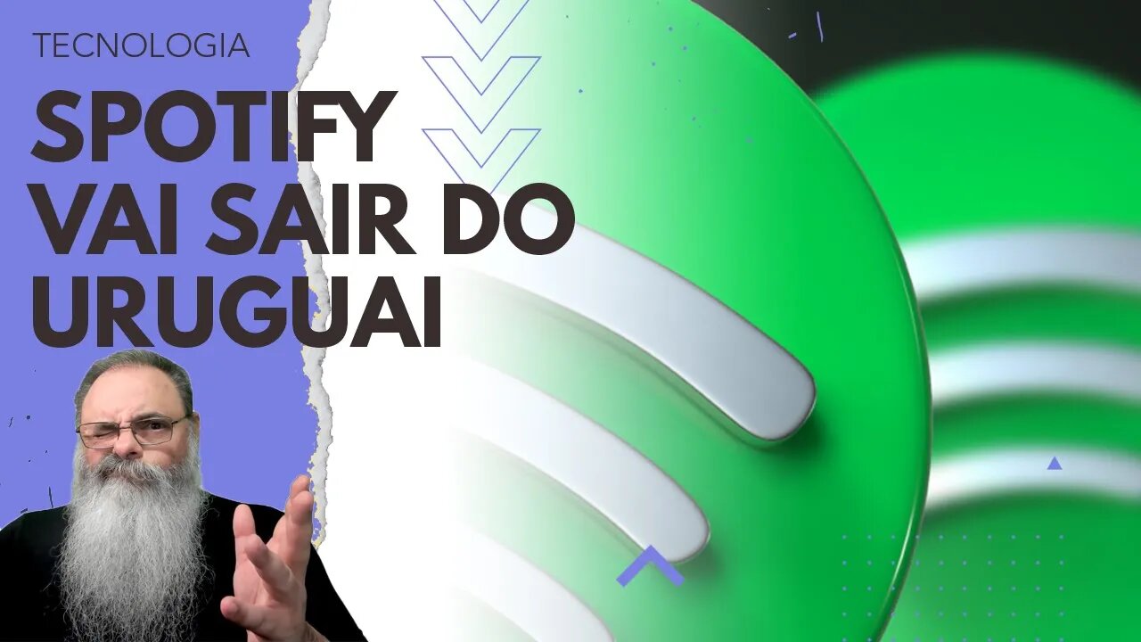 SPOTIFY vai ABANDONAR o URUGUAI devido a LEI de DIREITOS AUTORAIS similar a que QUEREM APROVAR AQUI