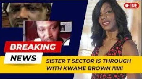 PART 3 of 3 ** New Fight !!! Sista T ATTACKS Kwame Brown & THEN They ATTACK Each Other *** LIVE CALL