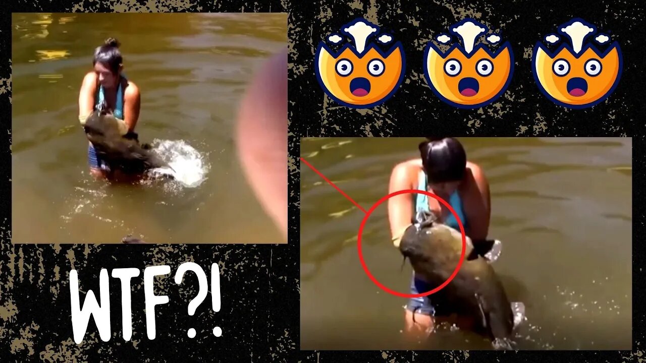 Largest Catfish Caught With A Girls Arm - Whacked Out TV
