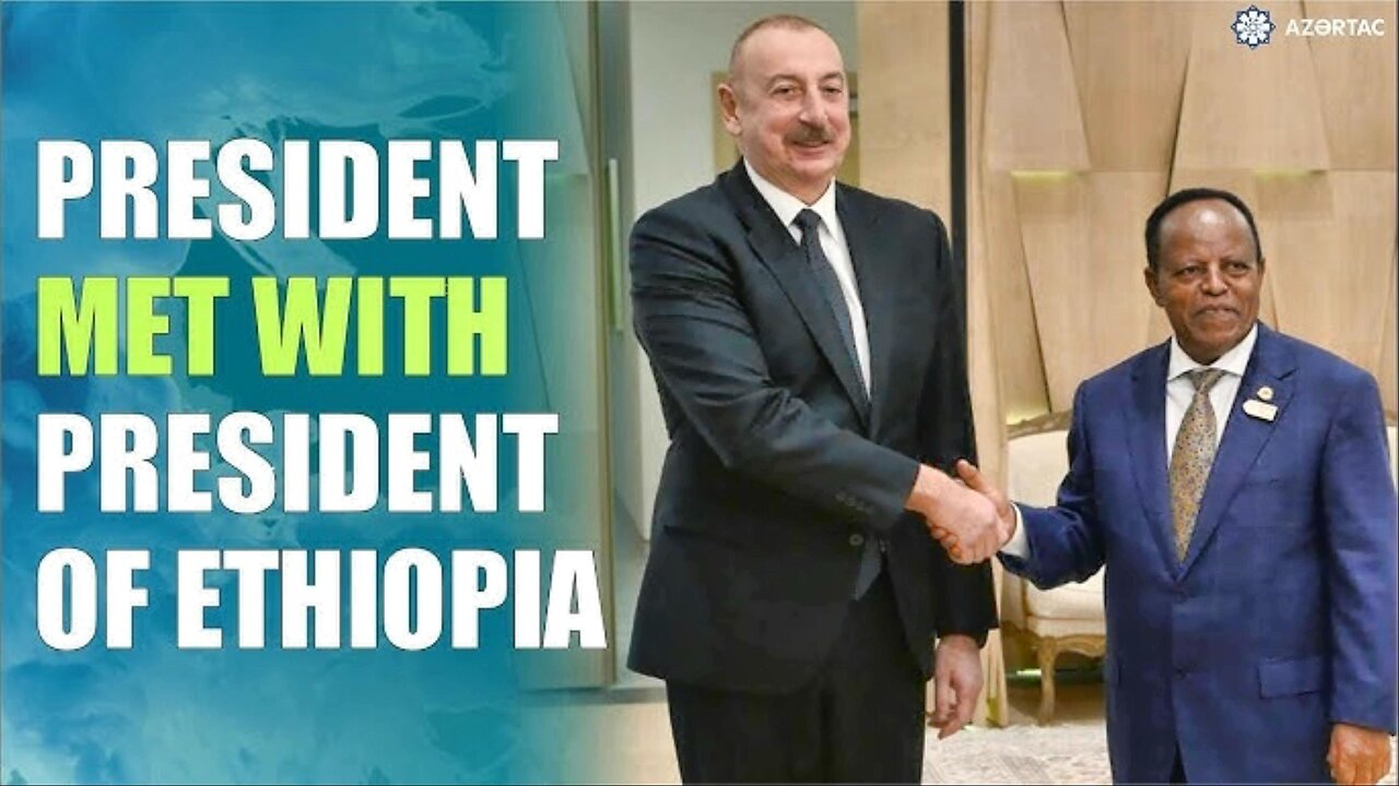 Genocidal Oromo President of Ethiopia Meets Genocidal Aliyev | Birds of a Feather Flock Together