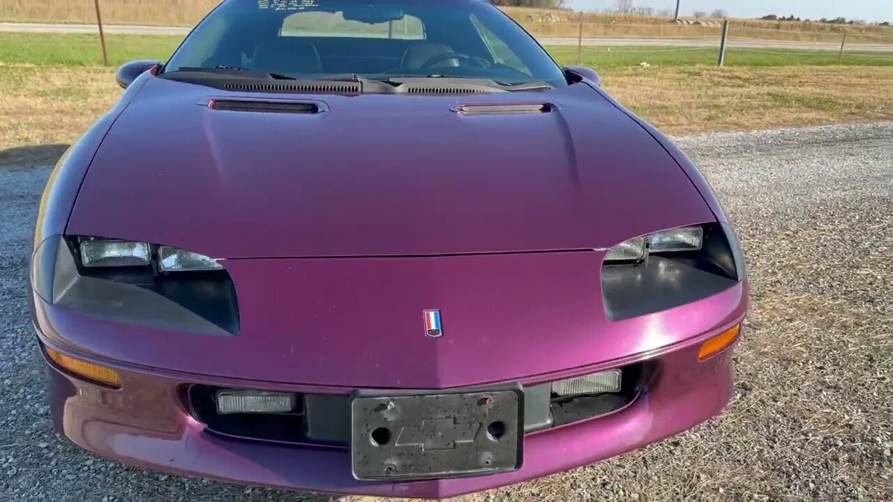 1995 Chevrolet Camaro Z28 Convertible 6-Speed