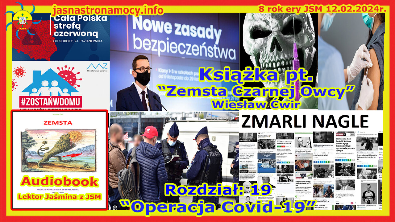 Książka Zemsta Czarnej Owcy Rozdział:19 Operacja Cavid19
