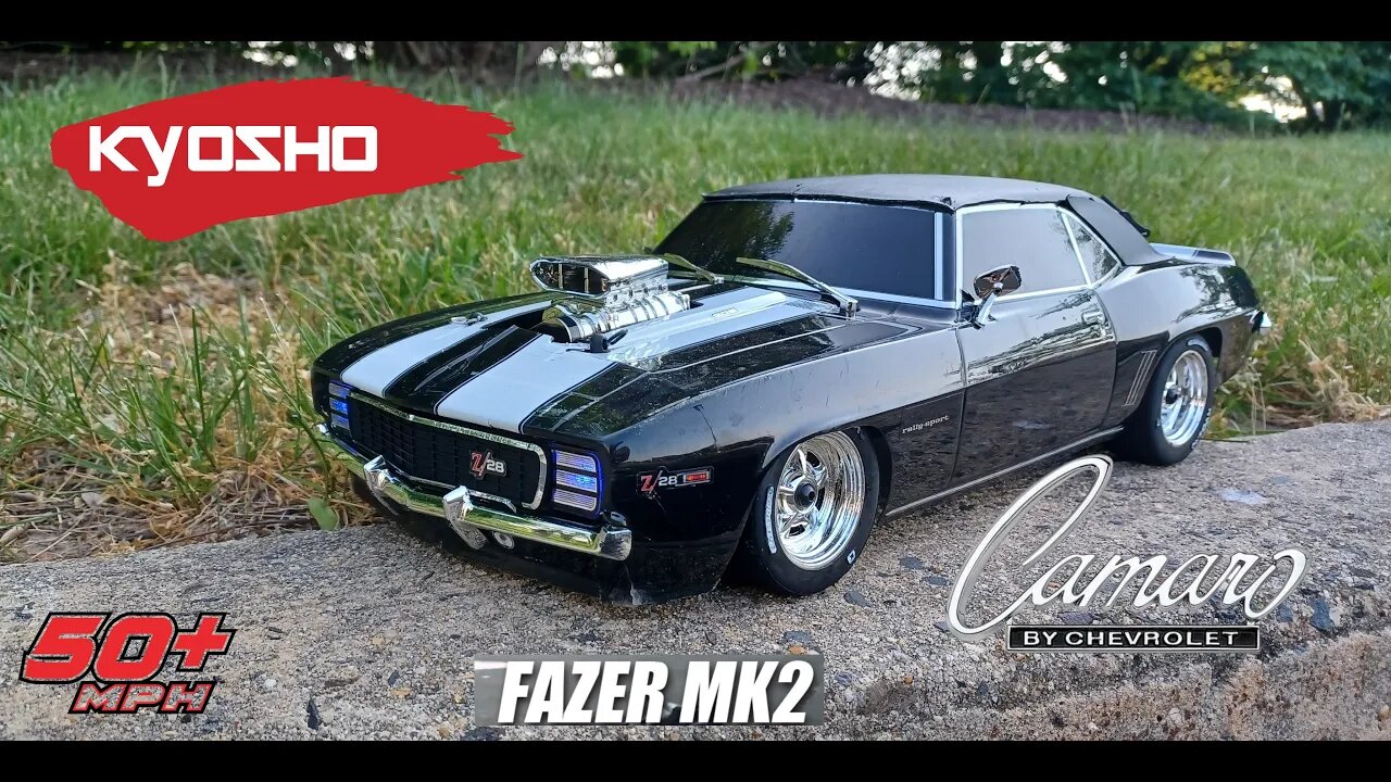 Kyosho Fazer MK2 1969 Chevy Camaro Z/28 1/10 Scale Road Beast