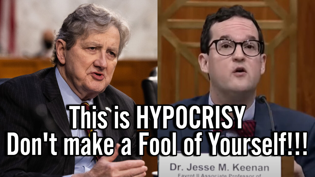 Leftist Witness Makes A FOOL Of Himself As Senator Kennedy EXPOSES His HYPOCRISY