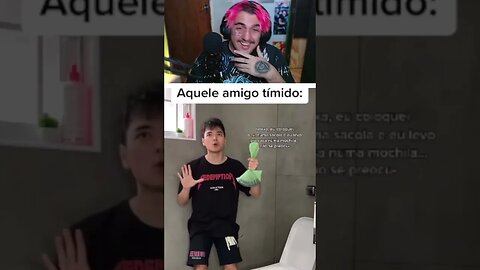 QUANDO VC TEM AQUELE AMIGO TÍMIDO 😳 KKKKKKK - REACT MORIMURA