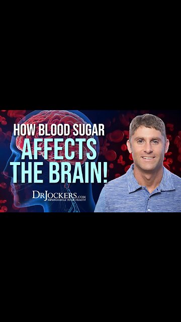How BLOOD SUGAR Affects the Brain 🍪😳 #shorts