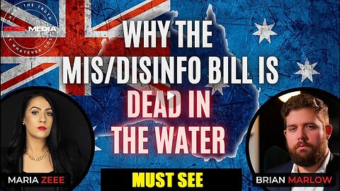 MARIA ZEEE MEDIA: "Brian Marlow - Why the Mis/Disinfo Bill is Dead in the Water"