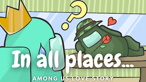 In All Places...(Among Us Love Story)