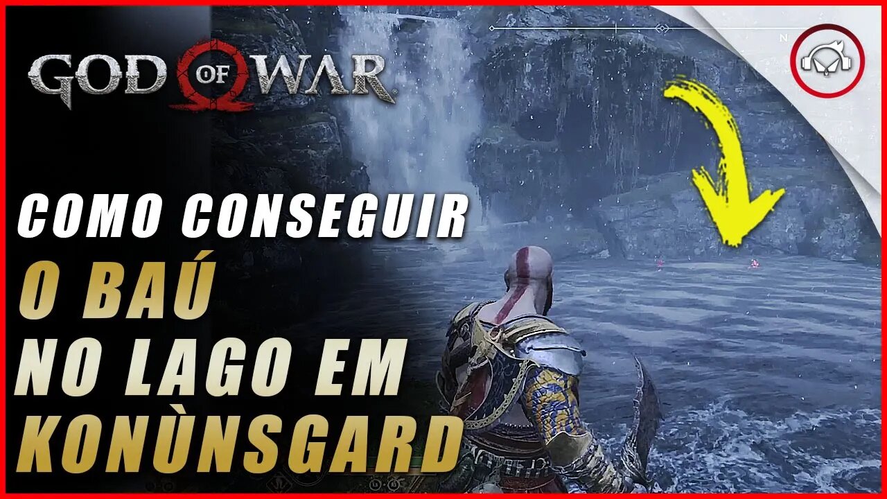 God of war, Como conseguir o baú no lago em konùnsgard | Super dica