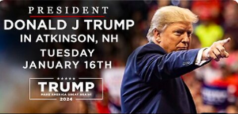 President Trump in Atkinson, NH